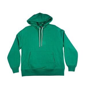 Everlane The Track Organic Cotton Womens Pullover Hoodie Size XS Mint Green NWT
